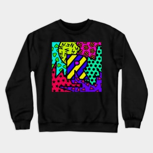 Alphabet Series - Letter R - Bright and Bold Initial Letters Crewneck Sweatshirt